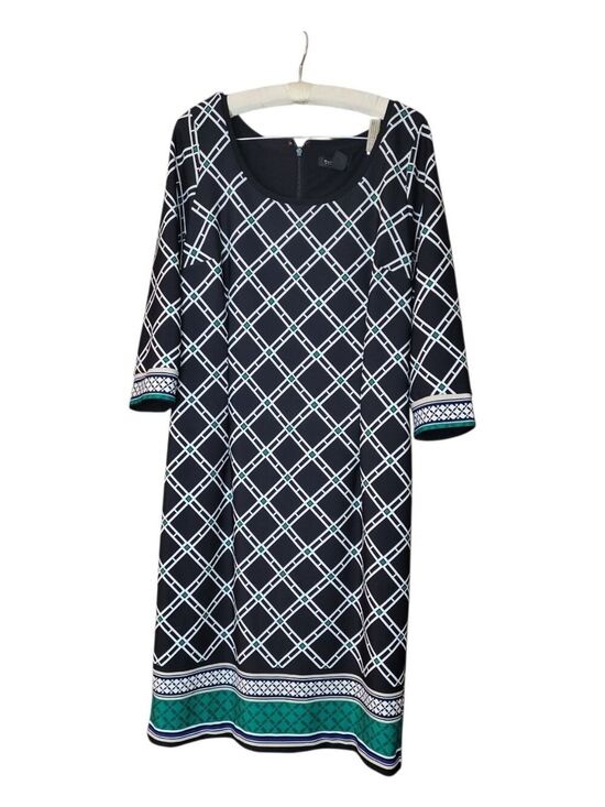 White House Black Market Dresses & Skirts - WHBM Celtic Plaid Border Hem Stretch Sheath Dress 12